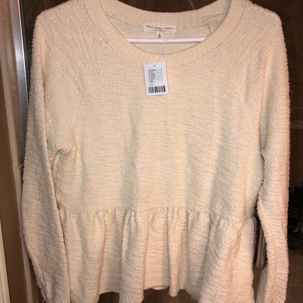 Truly Madly Deeply Joey Babydoll Top